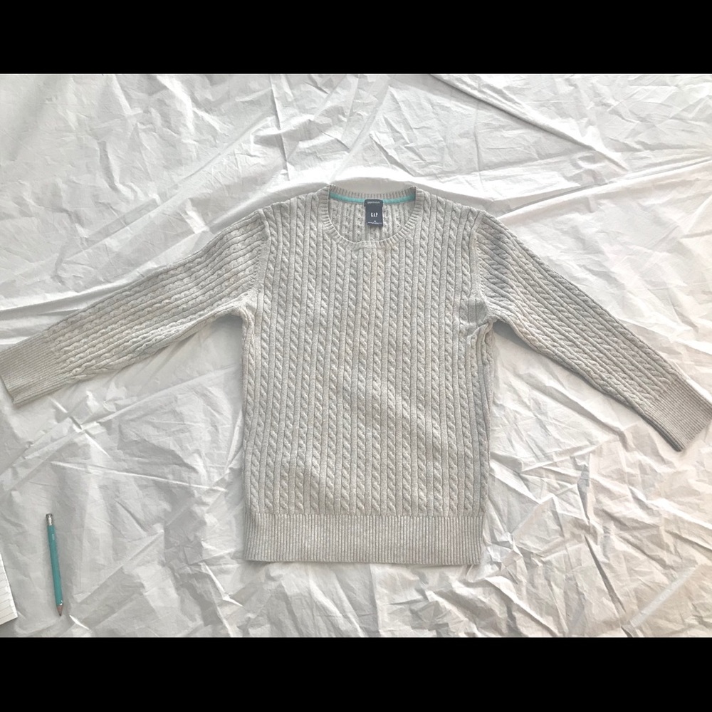 Light Gray Light Sweater